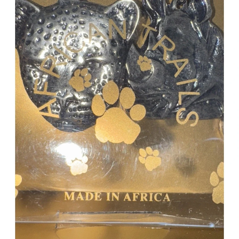 Cast Tablecloth Clips 4 Clamps Weight Tablecloth Holders African Safari Animals‎